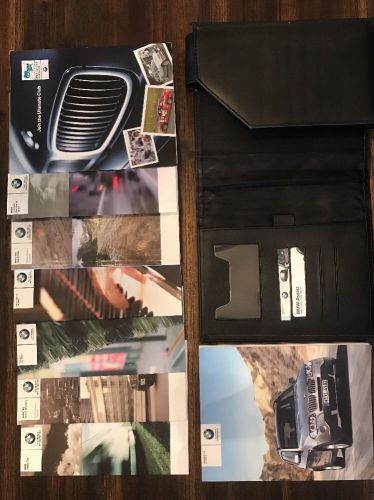 2007 bmw x3 owners manual complete set