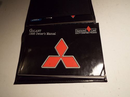 1998 mitsubishi galant owners manual,used.