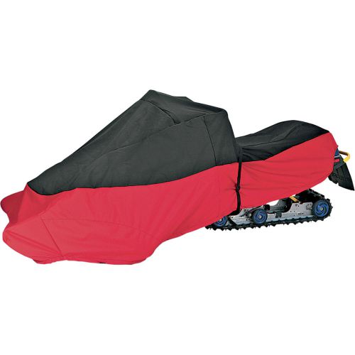 Parts unlimited trailberable snowmobile cover total 4003-0106 red up to 116&#034;