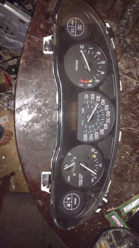 99-04 oem buick regal speedometer gauge cluster w/o fuel data oem