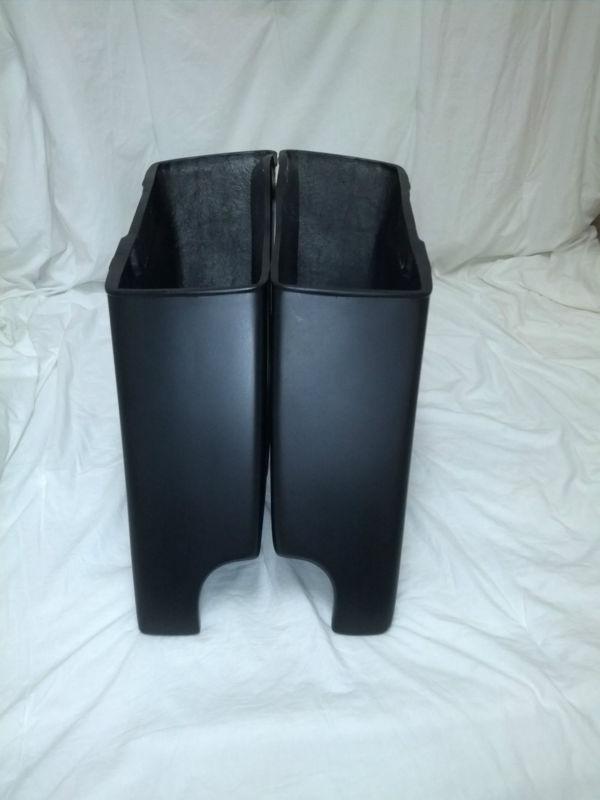 Harley davidson touring bagger extended & stretched saddlebags (** no lids)