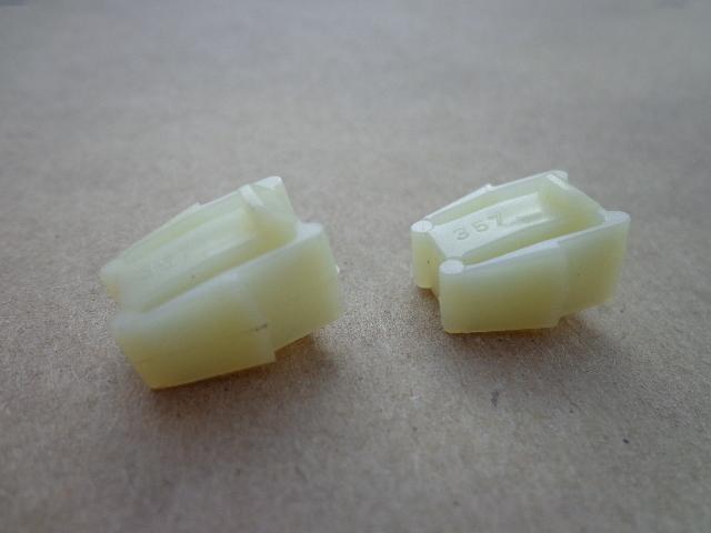 2 nos headlamp adj nuts-fits 1972-1974 mopar challenger cuda charger dart 107-11