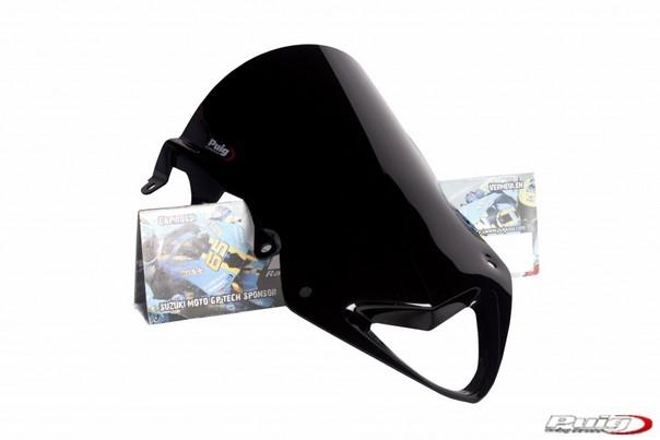 Puig racing windscreen black for kawasaki z1000 z-1000 2010-2011