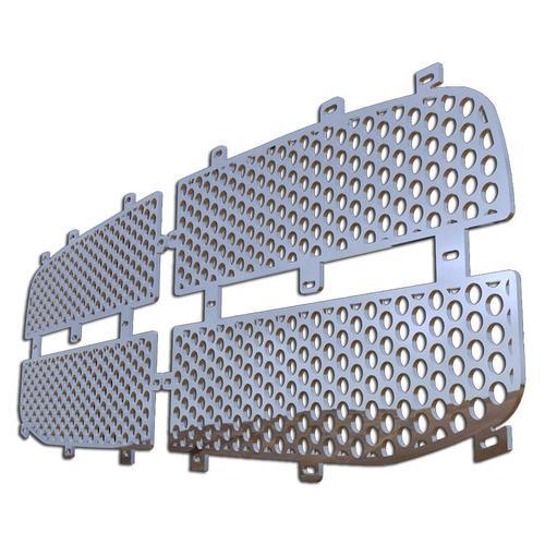 Dodge Ram 06-08 Stainless Circle Punch Front Metal Grille Trim Cover Insert, US $104.95, image 2