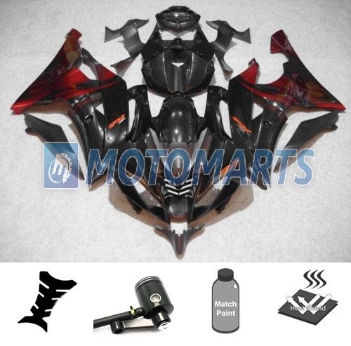 Bundle fairing kit w/ brake fluid pot for yamaha yzf 600 r6 08 09 10 11 2012 ad