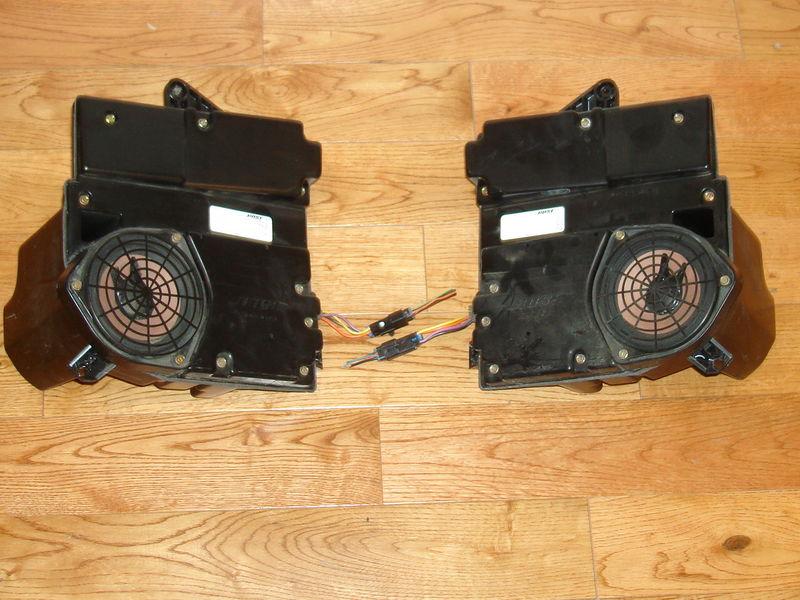 1999 cadillac eldorado front doors right & left side bose speakers amp el dorado