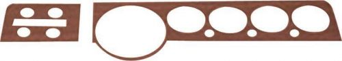 1970 barracuda gran coupe dash woodgrain instrument bezel inserts