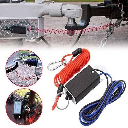 Breakaway Switch 4Ft Trailer Break Control Kit Electric Brake Switch Red-, US $, image 2