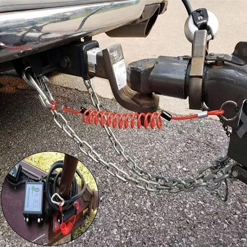 Breakaway Switch 4Ft Trailer Break Control Kit Electric Brake Switch Red-, US $, image 4