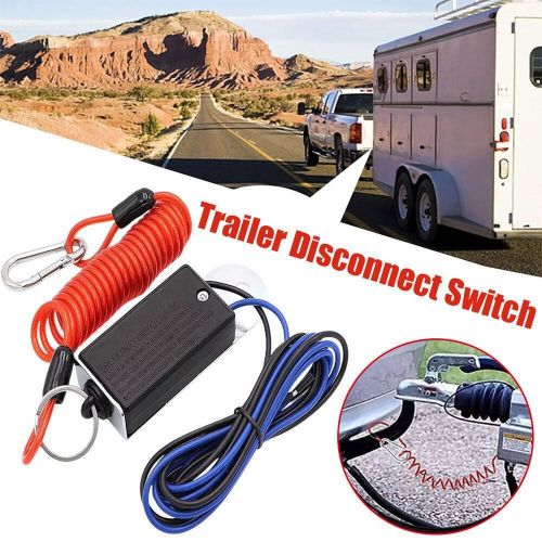 Breakaway Switch 4Ft Trailer Break Control Kit Electric Brake Switch Red-, US $, image 7