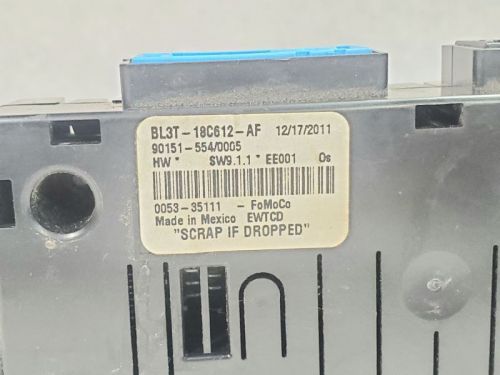 2011 2012 Ford F150 OEM Climate Control Module BL3T18C612AF, US $90.00, image 3