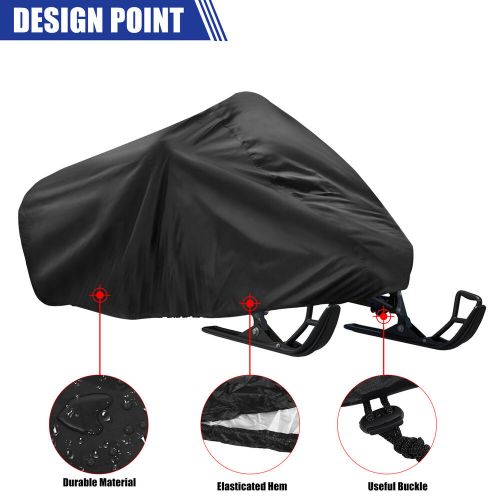 Universal Trailable Snowmobile Cover Dustproof Snowmobile Protector Pack of 1, US $46.79, image 5