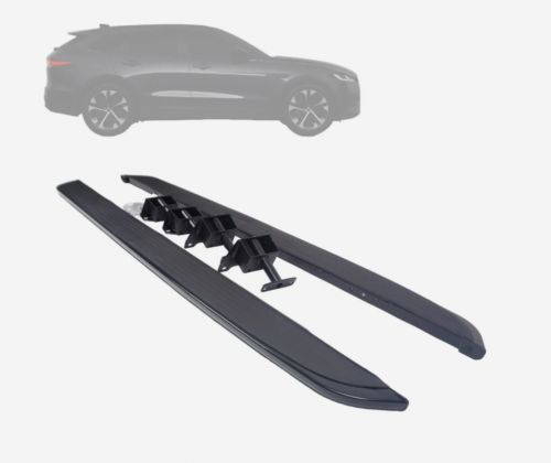 For Range Rover Velar Jaguar F Pace Black Side Steps Running Boards 100% OE Fit, US $, image 3