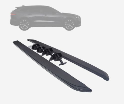 For Range Rover Velar Jaguar F Pace Black Side Steps Running Boards 100% OE Fit, US $, image 6