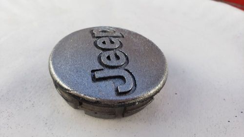 2" Silver METALLIC (painted) 97-06 Jeep Wrangler Cherokee CENTER WHEEL CAP, US $18.99, image 7