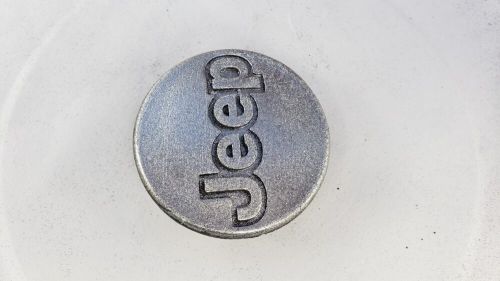 2" Silver METALLIC (painted) 97-06 Jeep Wrangler Cherokee CENTER WHEEL CAP, US $18.99, image 8