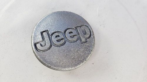 2" Silver METALLIC (painted) 97-06 Jeep Wrangler Cherokee CENTER WHEEL CAP, US $18.99, image 9