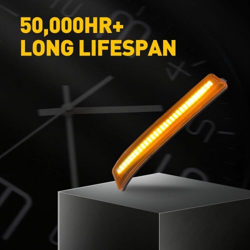 For 2009-14 Ford F-150 Raptor SVT Amber Side Mirror Sequential Signal Light 2x N, US $19.99, image 3