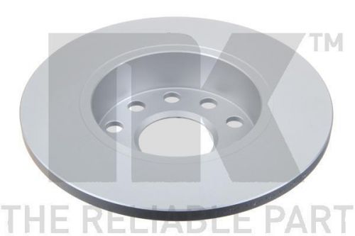 2x brake discs pair solid rear 256mm 314794 nk set 1k0615601ac 1k0615601aj new