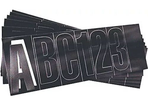 SeaSense 3” black adhesive letter and number kit 50073820, US $8.51, image 2
