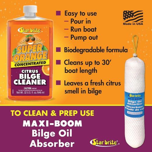 STAR BRITE Super Orange Citrus Bilge Cleaner - 1 Gallon (Pack of 1),, US $52.99, image 3