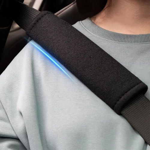 2 Car Seat Belt Pads Harness Safety Shoulder Strap Back Pack Cushion, C $5.16, image 5