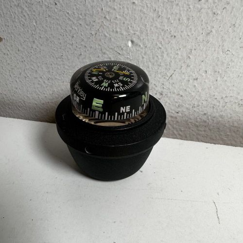 Vintage YMC Berkley Black Nautical Navigation Marine Ship Yacht Boat Compass, US $44.99, image 3