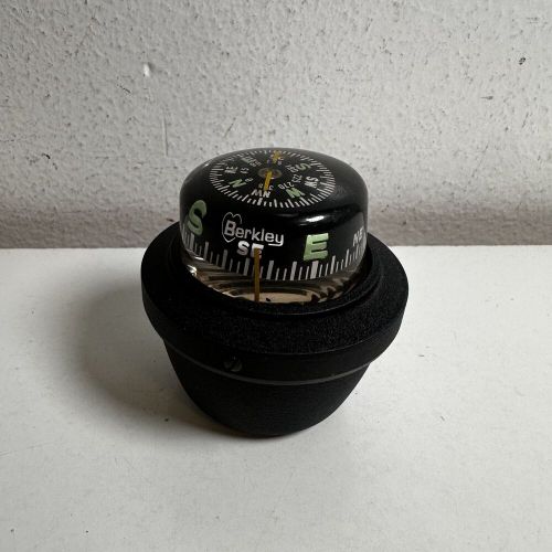 Vintage YMC Berkley Black Nautical Navigation Marine Ship Yacht Boat Compass, US $44.99, image 5