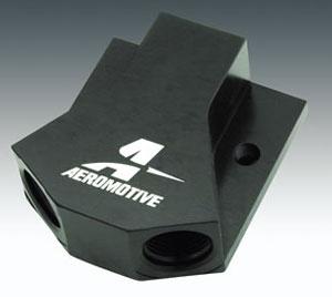Aeromotive 15620 billet aluminum y block -10 an -8 an