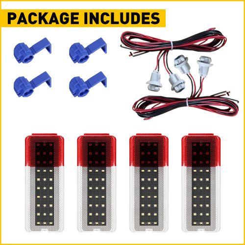 Interior Door Panel Courtesy LED Lights For Ford F-250 F-350 F-450 F-550 1999-07, US $43.99, image 6