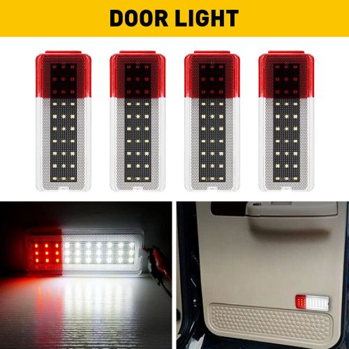 Interior Door Panel Courtesy LED Lights For Ford F-250 F-350 F-450 F-550 1999-07, US $43.99, image 8