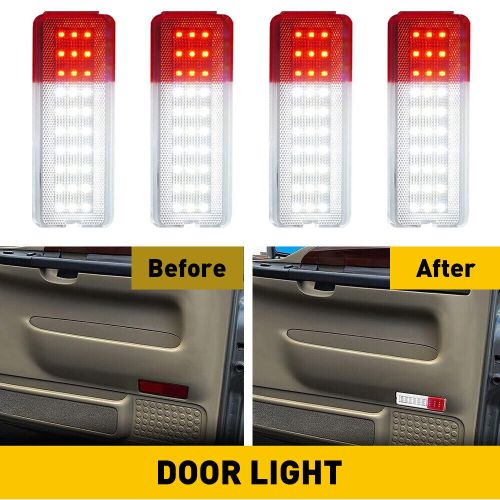 Interior Door Panel Courtesy LED Lights For Ford F-250 F-350 F-450 F-550 1999-07, US $43.99, image 13