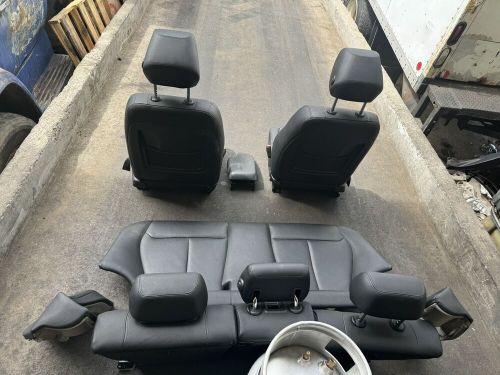 12-18 BMW 320i 328i F30 FRONT REAR SEATS HEATED SET BLACK OEM ✅, US $600.00, image 6