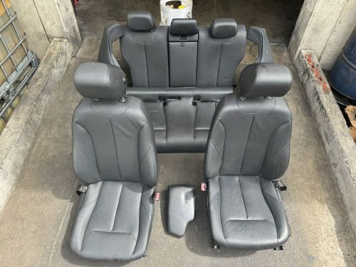 12-18 BMW 320i 328i F30 FRONT REAR SEATS HEATED SET BLACK OEM ✅, US $600.00, image 13