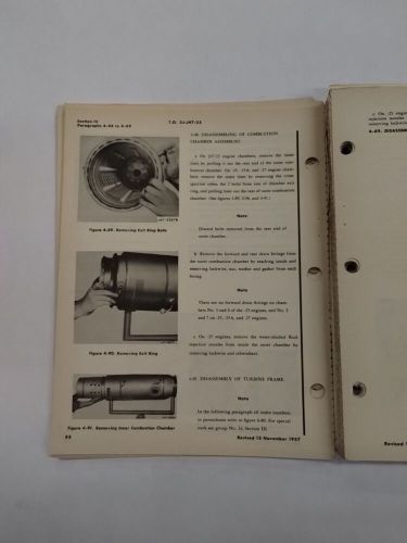 General Electric J47-ST-25/25A/J47-23/25/25A/27 Turbojet Engine Overhaul Inst., US $74.95, image 10