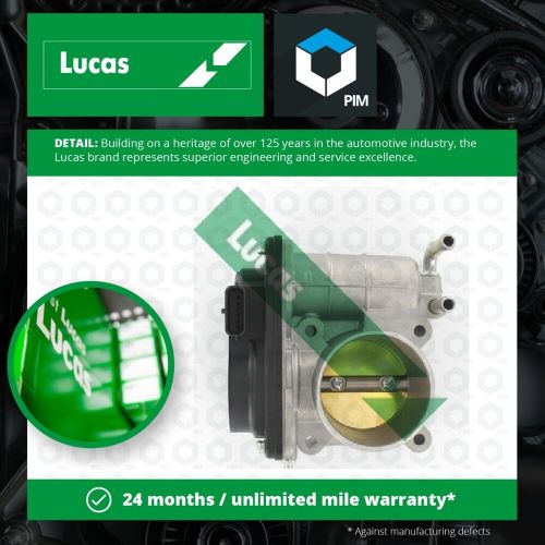 Throttle Body fits NISSAN QASHQAI J10 1.6 07 to 13 HR16DE Lucas 16119ED000 New, US $, image 2