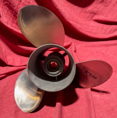 Quicksilver 13.5 x 23 48-16320-23 Stainless Steel Prop Mercury Alpha Bravo (K450, US $225.00, image 2