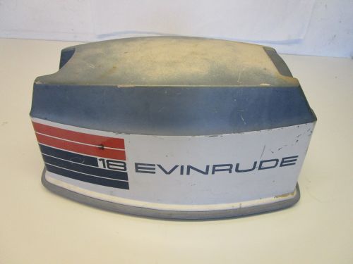 0279512 Evinrude Johnson 18 HP 2 Cyl Motor Cowl Engine Cover Top Cowling Hood, US $89.99, image 3