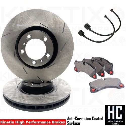 FOR PORSCHE PANAMERA 4.0 TURBO S E-HYBRID FRONT BRAKE DISCS PADS SENSORS 360mm, US $, image 7