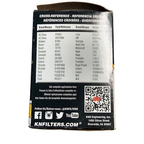 K&N Wrench Off PERFORMANCE ENGINE OIL FILTER KN HP-1010 NEW, US $9.99, image 6