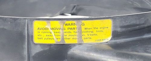 Used Engine Cooling Fan Shroud fits: 1987 Suzuki Samurai Grade A, US $105.00, image 11