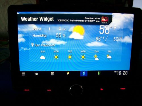 Kenwood Excelon 10.1" Navigation GPS Multimedia Dash Receiver - DNR1007XR, US $844.95, image 7
