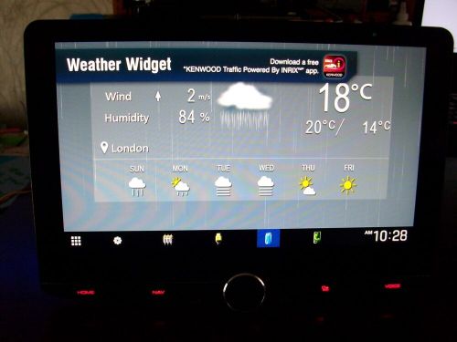 Kenwood Excelon 10.1" Navigation GPS Multimedia Dash Receiver - DNR1007XR, US $844.95, image 8