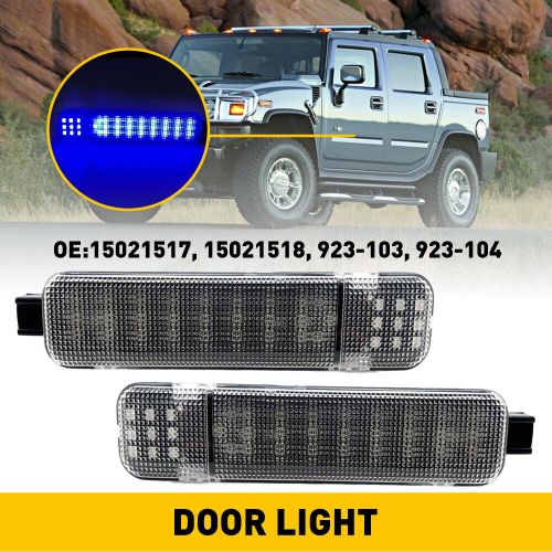 Interior Door Light Panel Courtesy Blue For Chevrolet 97-07 Cadillac Hummer EAH, US $15.99, image 4