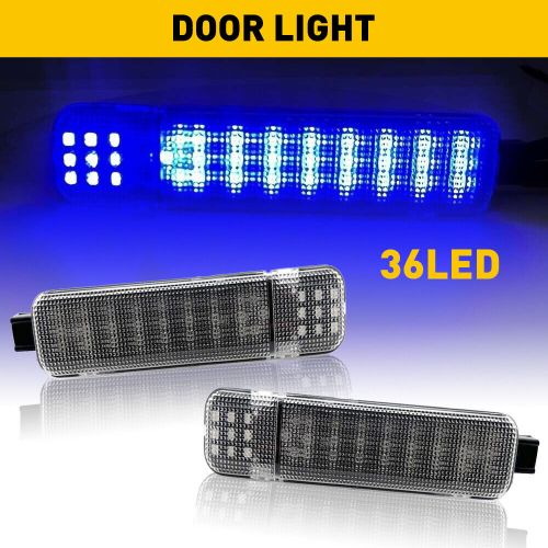Interior Door Light Panel Courtesy Blue For Chevrolet 97-07 Cadillac Hummer EAH, US $15.99, image 5
