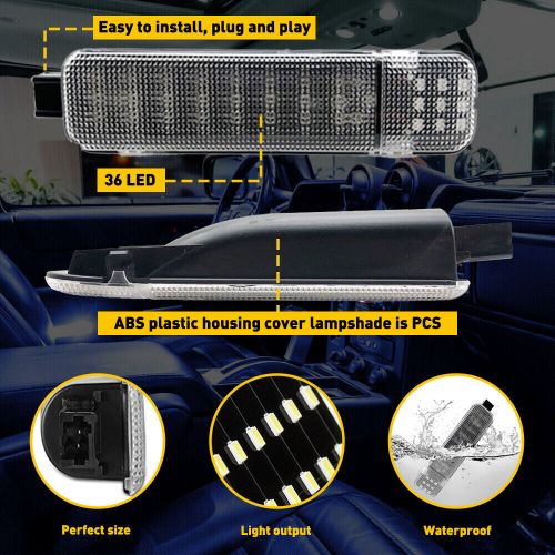 Interior Door Light Panel Courtesy Blue For Chevrolet 97-07 Cadillac Hummer EAH, US $15.99, image 6