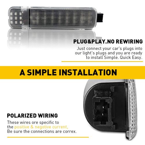 Interior Door Light Panel Courtesy Blue For Chevrolet 97-07 Cadillac Hummer EAH, US $15.99, image 9