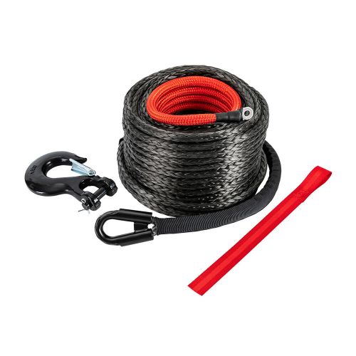 3/8x100" Synthetic Winch Rope w/Hook for 4WD Off-Road Vehicle Truck ATV UTV SUV, US $67.62, image 4