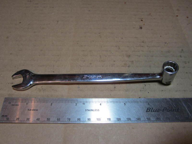 Snap-on tools 7/16" 12-pt flex socket combination wrench