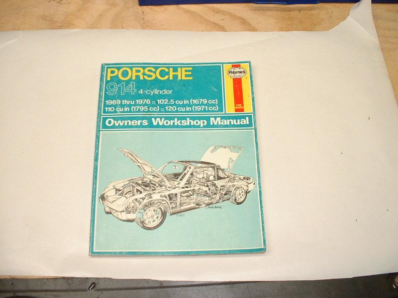 Porsche 914 haynes workshop manual